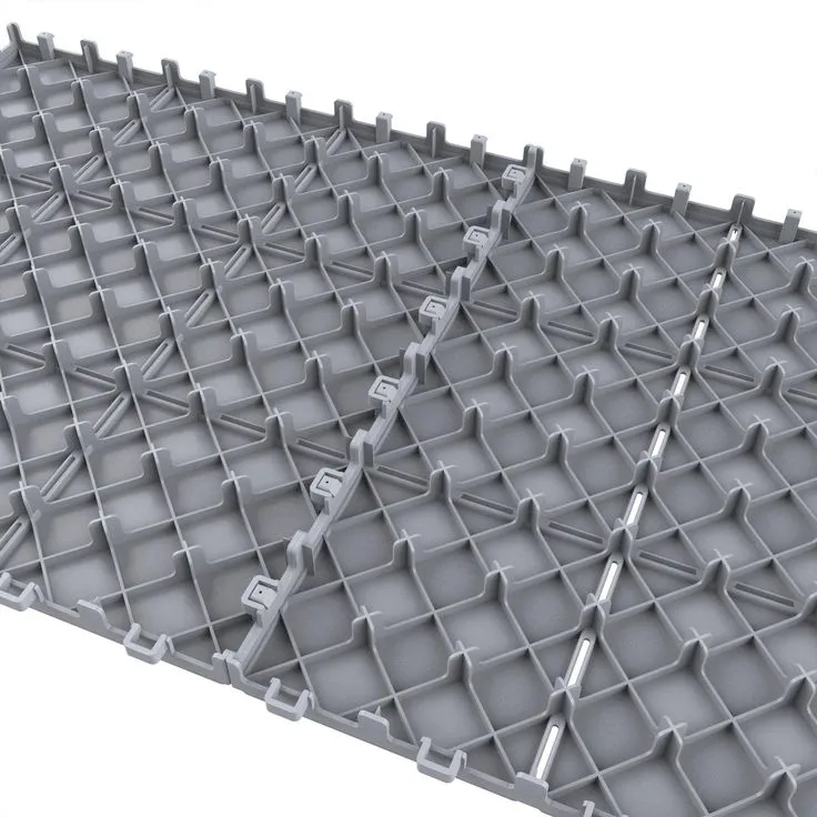 Pure garden Patio and Deck Tiles, Polypropylene, Anti-Slip, Grey Set of 6, photo 3 of 8