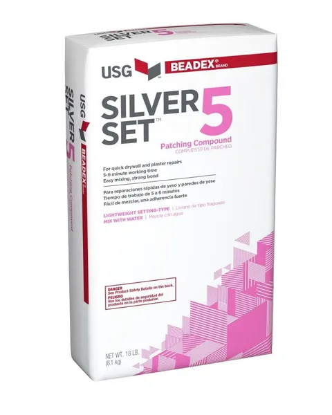 Silver Set 18-lb 12-Minutes Set Time Lightweight Drywall Joint Compound
