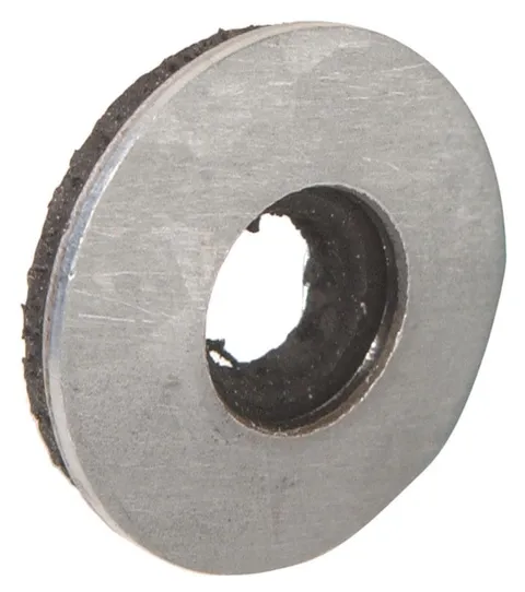 Zinc-Plated Steel #10 x 1/2 in Bonded Neoprene Sealing Washer, 100-Pack