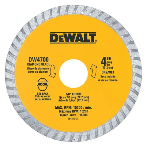 XP Diamond 4-in Diamond Arbor-Grit Grinding Wheel, DW4700