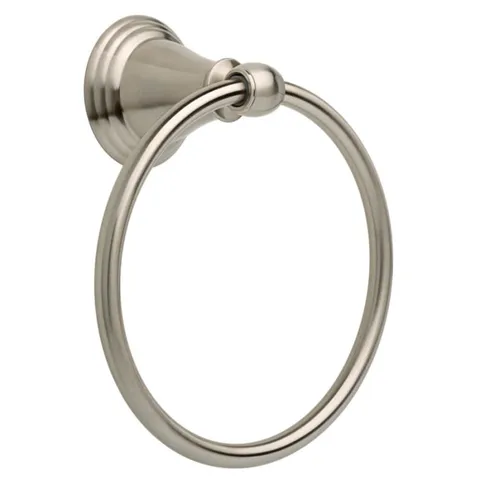 Windemere SpotShield Brushed Nickel Wall Mount Towel Ring