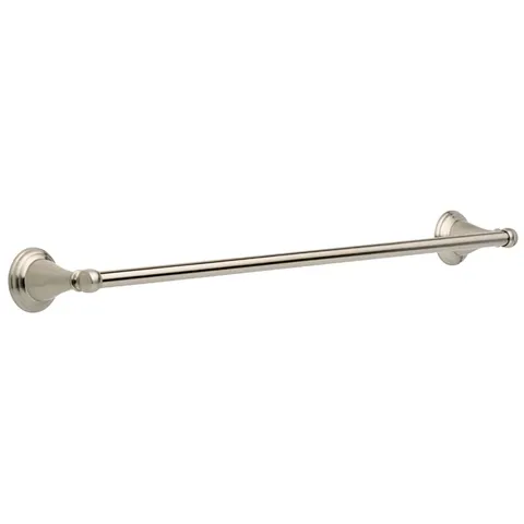 Windemere 24-in Brushed Nickel Wall Mount Single Towel Bar