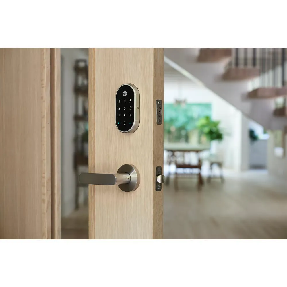 Nest x Yale Lock Satin Nickel with Google Nest Connect, photo 2 of 25