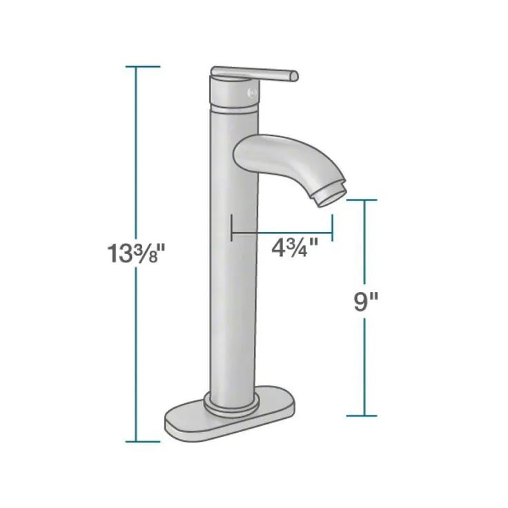 MR Direct Porcelain Vessel Sink in White with 718 Faucet and Pop-Up Drain in Chrome, photo 9 of 10