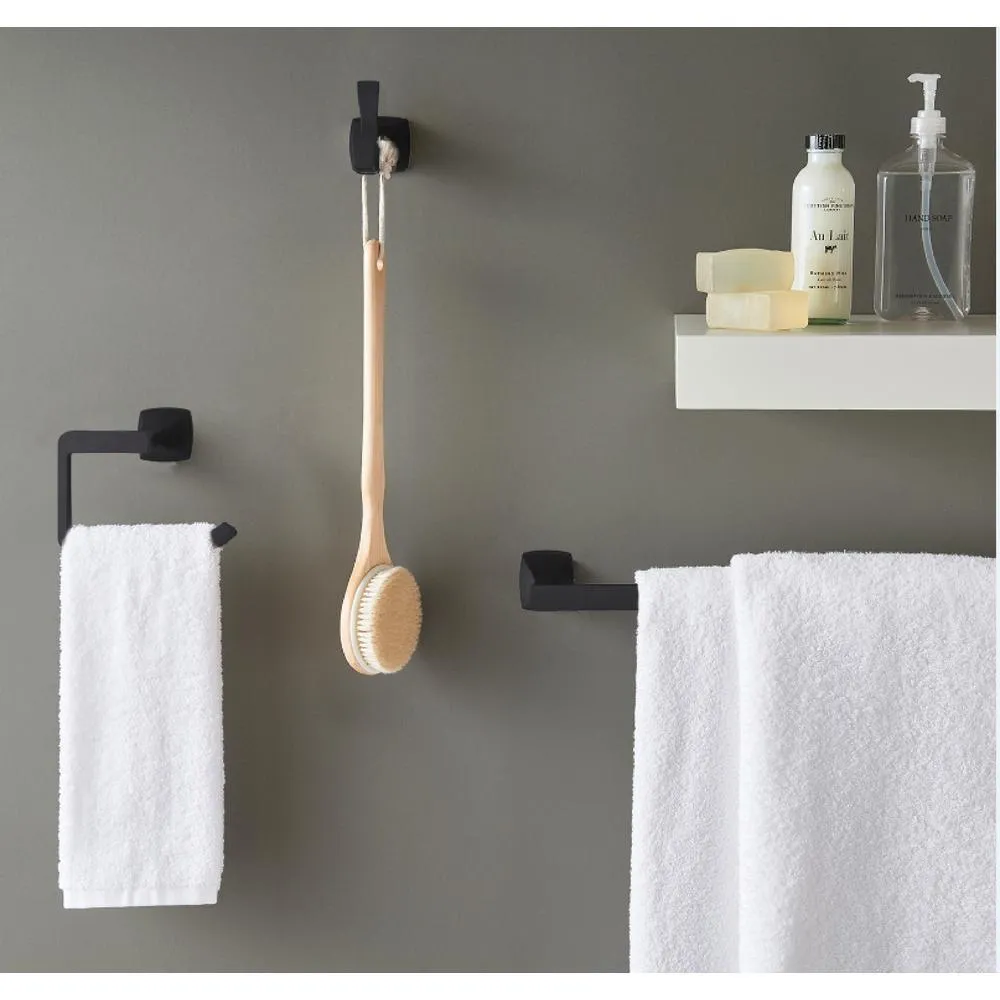 Venturi Toilet Paper Holder in Matte Black, photo 3 of 8