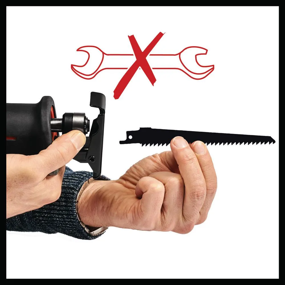 PXC 18-Volt Cordless 2600-SPM Reciprocating Saw Kit, w/ 6 in. Wood Saw Blade (w/ 3.0-Ah Battery + Fast Charger), photo 4 of 8