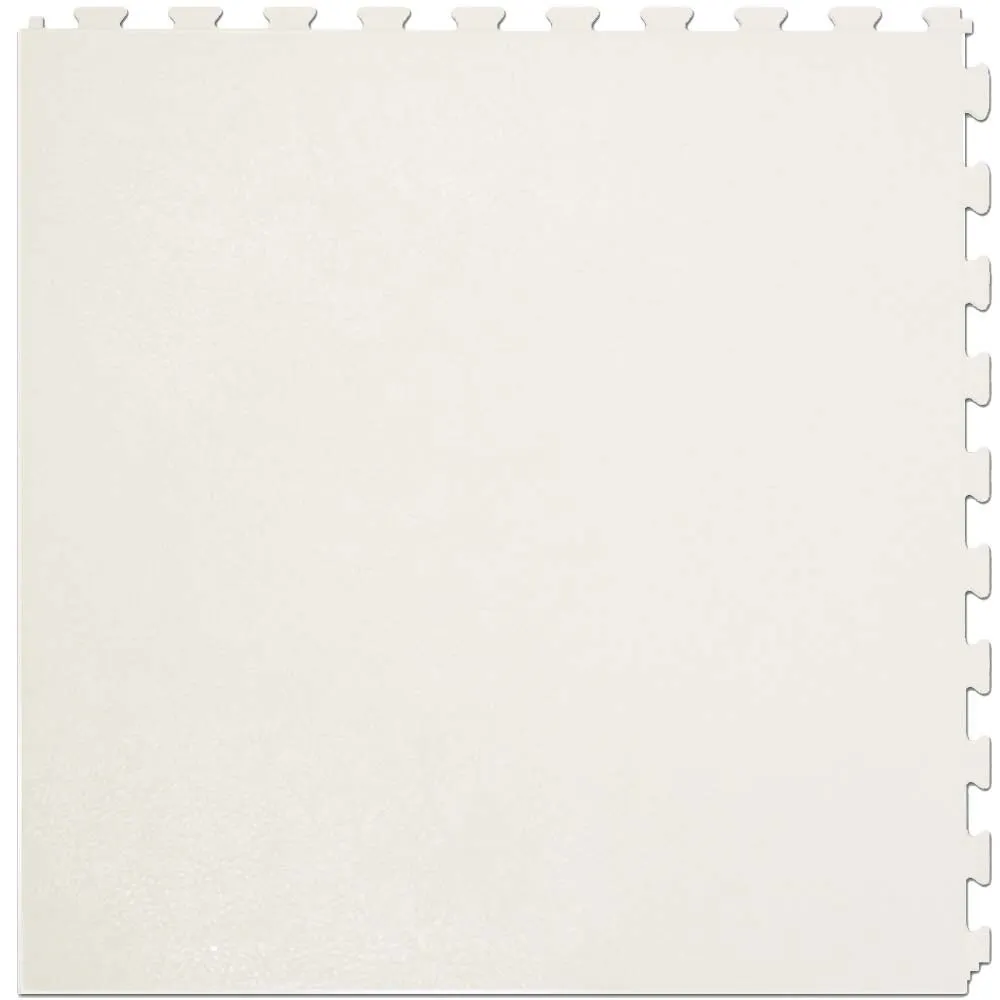 Perfection Floor Tile LeatherLook Interlocking Floor Tiles, 6-Pack, 20-in x 20-in x 0.25-in, Ostrich/Satin, Vinyl/Plastic, photo 5 of 8