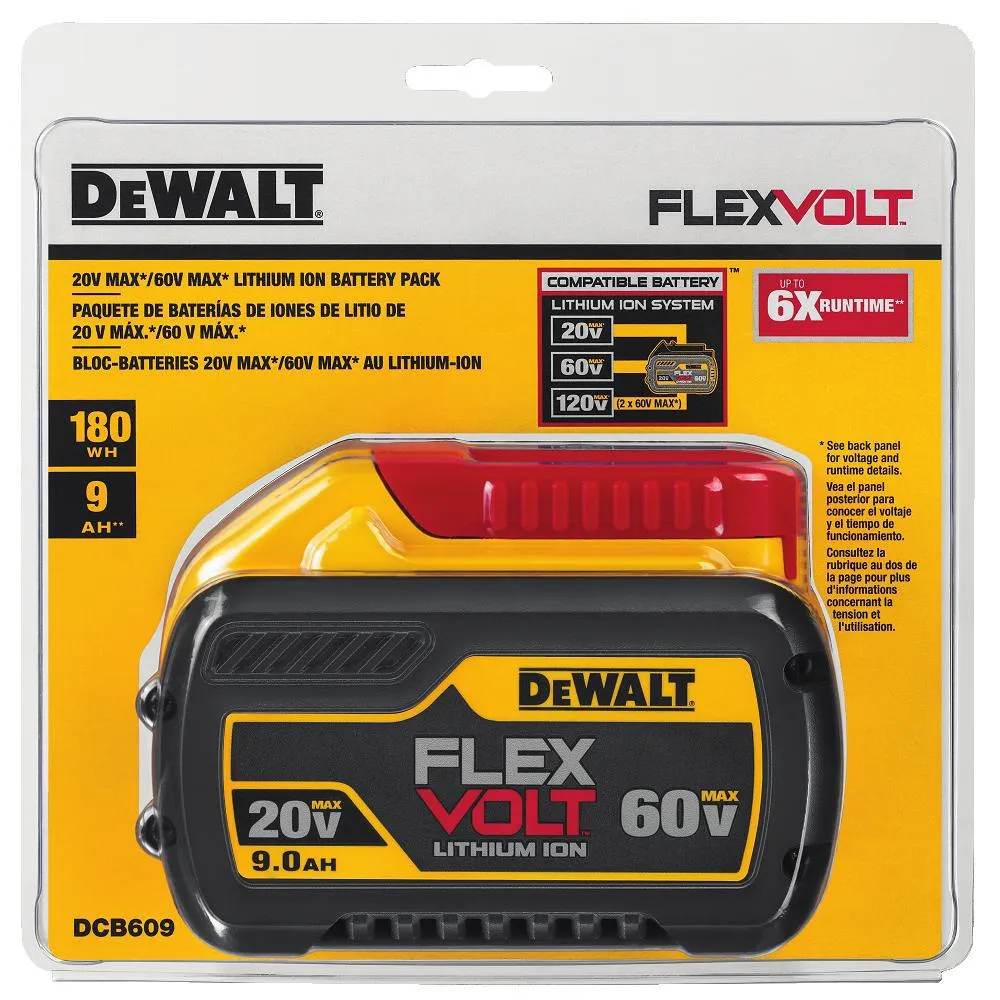 DEWALT FLEXVOLT 60-Volt MAX Lithium-Ion Cordless Brushless Reciprocating Saw Kit with 20V 6-1/2 in. Circular Saw (Tool-Only), photo 8 of 14