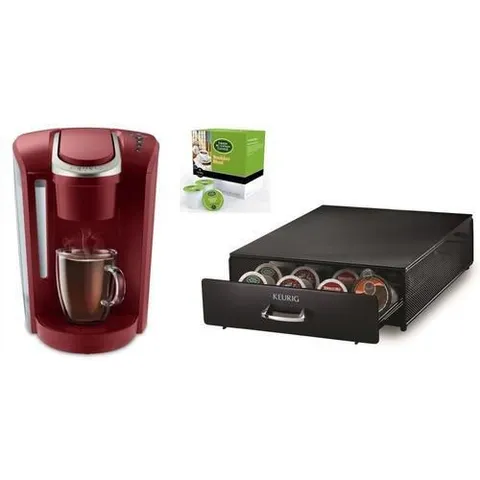 K-Select Red Programmable Single-Serve Coffee Maker