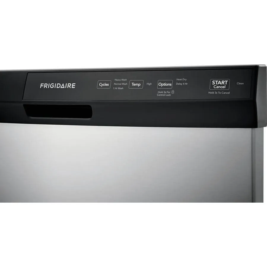 Frigidaire 60-Decibel Front Control 24-in Built-In Dishwasher (Stainless Steel) ENERGY STAR, photo 4 of 16