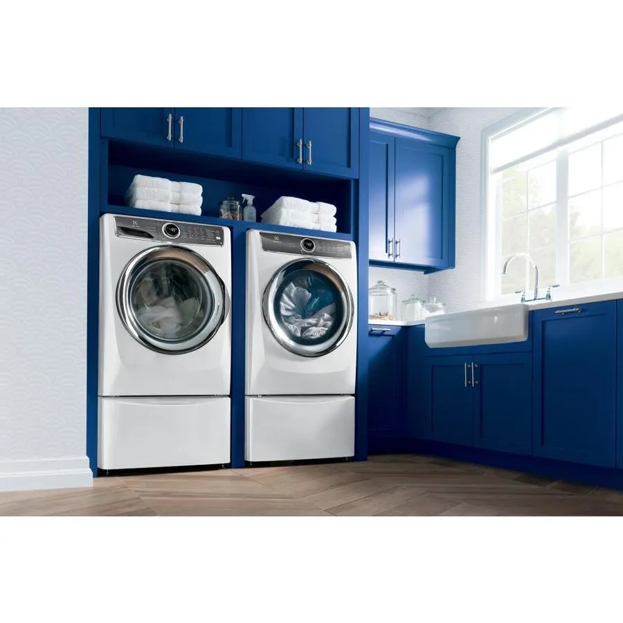Electrolux 4.4-cu ft High Efficiency Stackable Steam Cycle Front-Load Washer (Island White) ENERGY STAR, photo 12 of 21