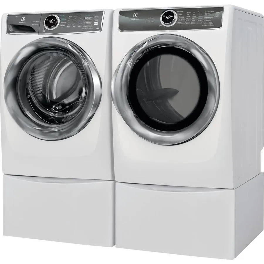Electrolux 4.4-cu ft High Efficiency Stackable Steam Cycle Front-Load Washer (Island White) ENERGY STAR, photo 14 of 21