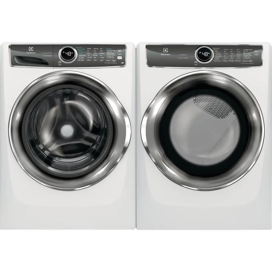 Electrolux 4.4-cu ft High Efficiency Stackable Steam Cycle Front-Load Washer (Island White) ENERGY STAR, photo 16 of 21