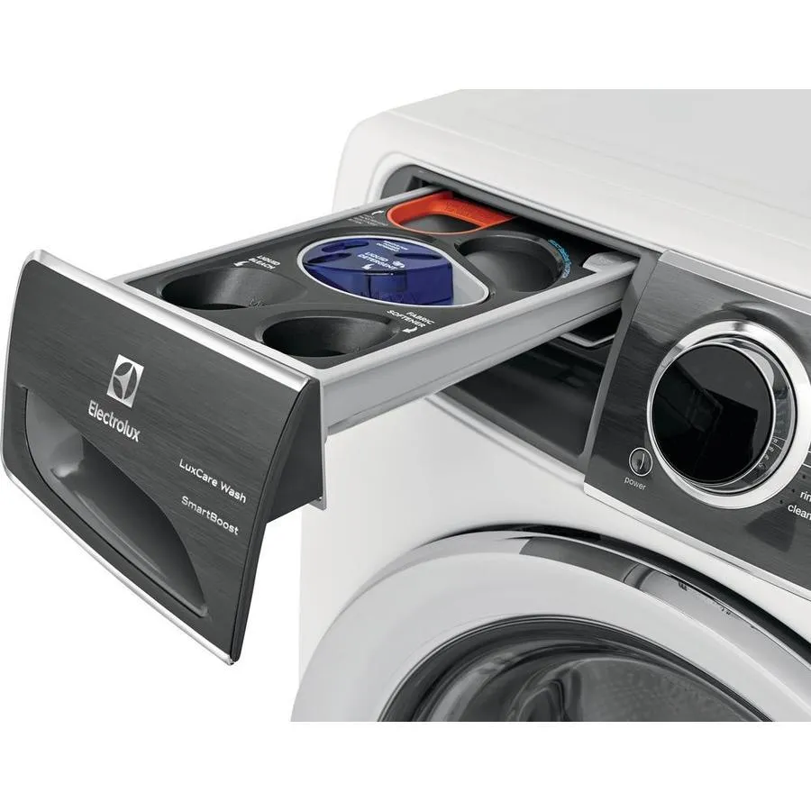 Electrolux 4.4-cu ft High Efficiency Stackable Steam Cycle Front-Load Washer (Island White) ENERGY STAR, photo 2 of 21