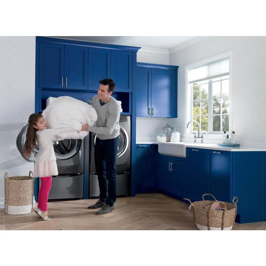 Electrolux 4.4-cu ft High Efficiency Stackable Steam Cycle Front-Load Washer (Titanium) ENERGY STAR, photo 9 of 21