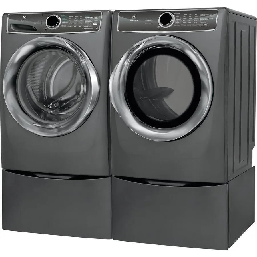 Electrolux 4.4-cu ft High Efficiency Stackable Steam Cycle Front-Load Washer (Titanium) ENERGY STAR, photo 14 of 21