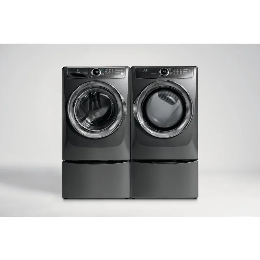 Electrolux 4.4-cu ft High Efficiency Stackable Steam Cycle Front-Load Washer (Titanium) ENERGY STAR, photo 15 of 21