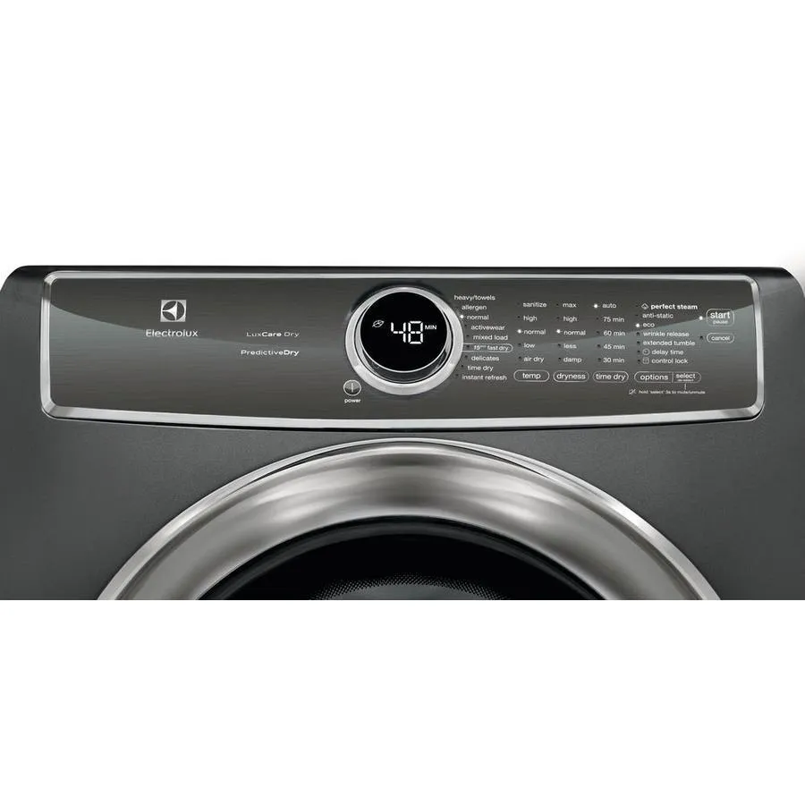 Electrolux 4.4-cu ft High Efficiency Stackable Steam Cycle Front-Load Washer (Titanium) ENERGY STAR, photo 4 of 21