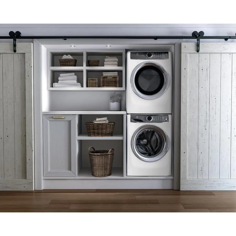 Electrolux 8-cu ft Stackable Steam Cycle Electric Dryer (Island White) ENERGY STAR, photo 9 of 21