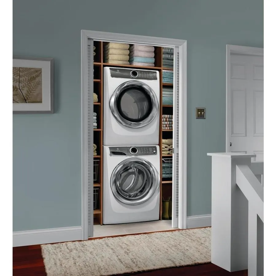 Electrolux 8-cu ft Stackable Steam Cycle Electric Dryer (Island White) ENERGY STAR, photo 11 of 21