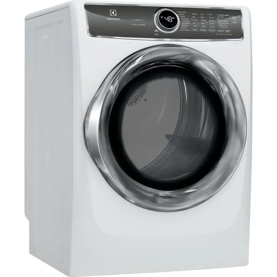 Electrolux 8-cu ft Reversible Side Swing Door Stackable Steam Cycle Gas Dryer (Titanium) ENERGY STAR, photo 21 of 21