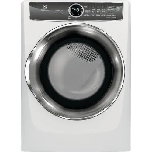 Electrolux 8-cu ft Reversible Side Swing Door Stackable Steam Cycle Gas Dryer (Island White) ENERGY STAR, photo 18 of 19