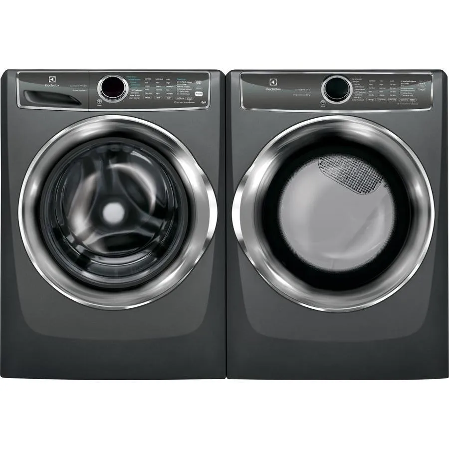 Electrolux 8-cu ft Reversible Side Swing Door Stackable Steam Cycle Gas Dryer (Titanium) ENERGY STAR, photo 12 of 21