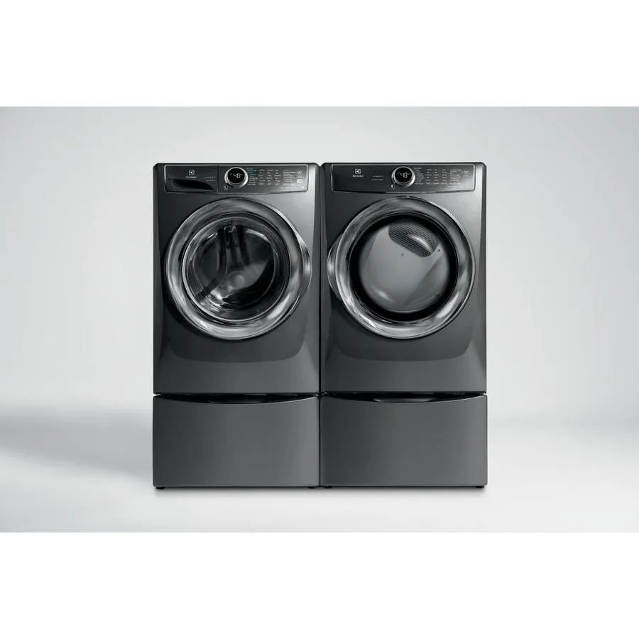 Electrolux 8-cu ft Reversible Side Swing Door Stackable Steam Cycle Gas Dryer (Titanium) ENERGY STAR, photo 13 of 21