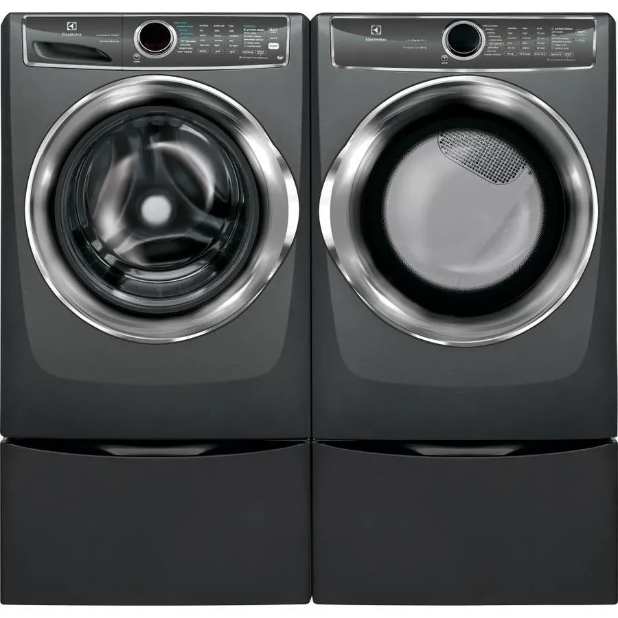 Electrolux 8-cu ft Reversible Side Swing Door Stackable Steam Cycle Gas Dryer (Titanium) ENERGY STAR, photo 14 of 21