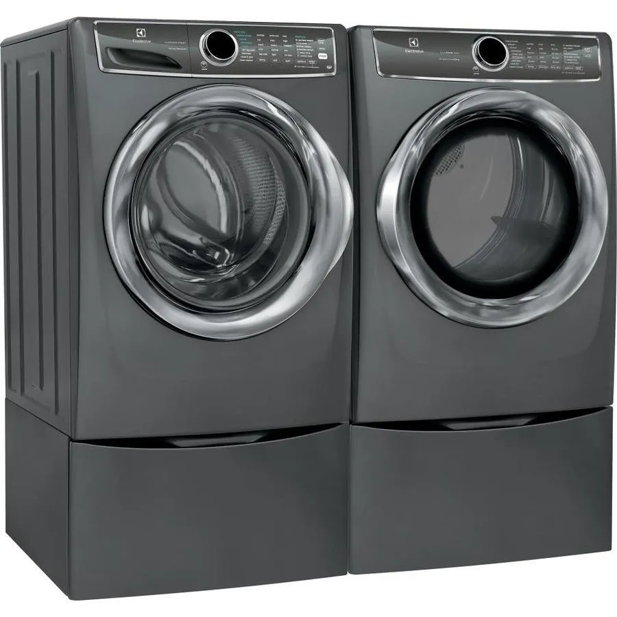 Electrolux 8-cu ft Reversible Side Swing Door Stackable Steam Cycle Gas Dryer (Titanium) ENERGY STAR, photo 15 of 21