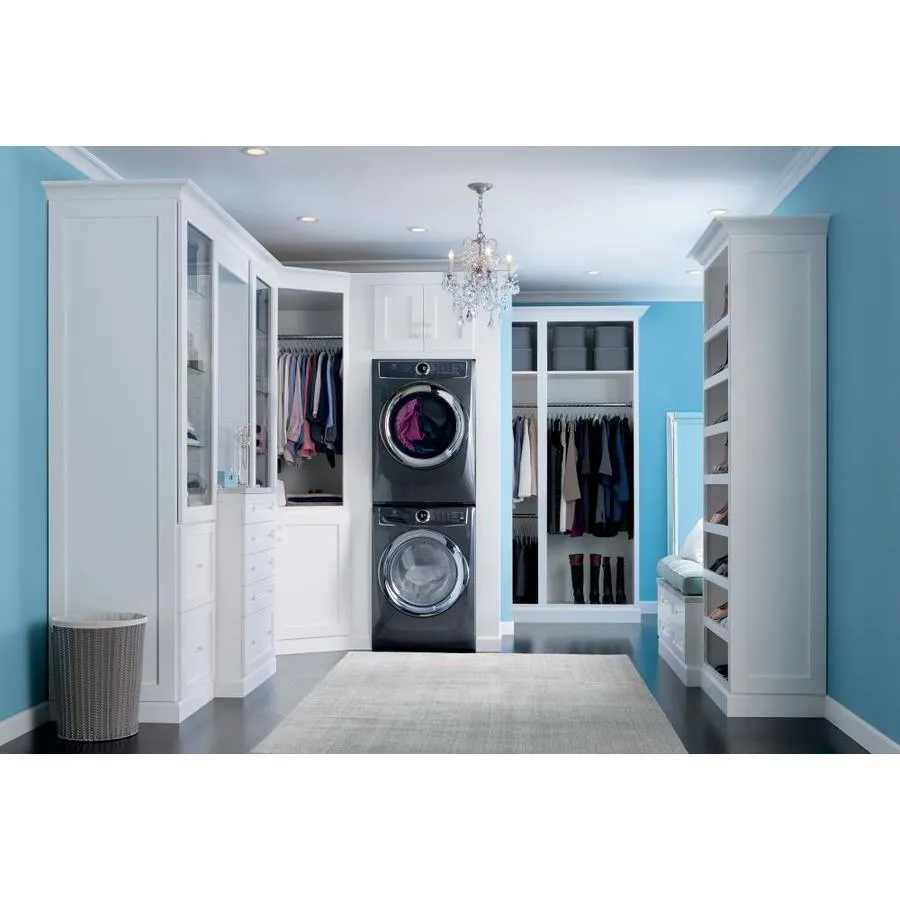 Electrolux 8-cu ft Reversible Side Swing Door Stackable Steam Cycle Gas Dryer (Titanium) ENERGY STAR, photo 18 of 21