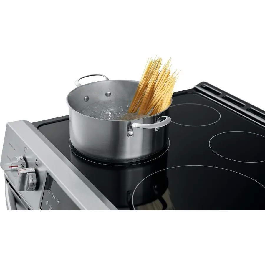 Frigidaire 30-in Smooth Surface 5 Elements 5-cu ft Self-Cleaning Freestanding Electric Range (EasyCare Stainless Steel), photo 4 of 20