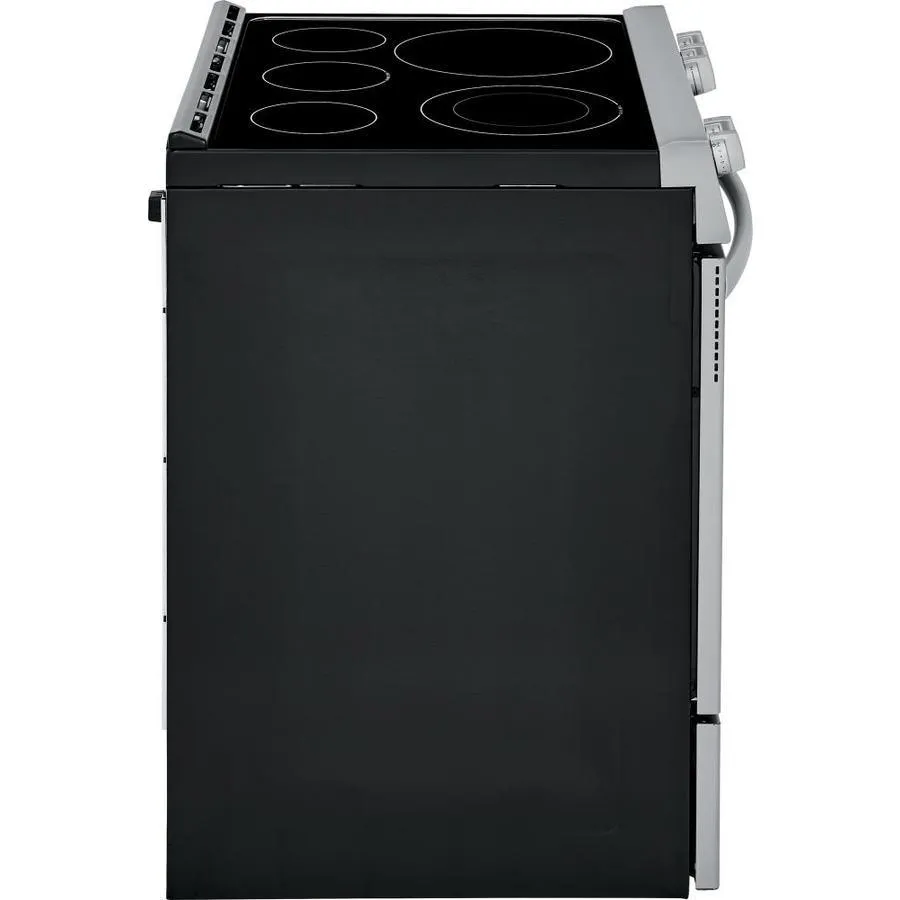 Frigidaire 30-in Smooth Surface 5 Elements 5-cu ft Self-Cleaning Freestanding Electric Range (EasyCare Stainless Steel), photo 14 of 20