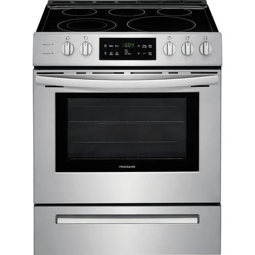 Frigidaire 30-in Smooth Surface 5 Elements 5-cu ft Self-Cleaning Freestanding Electric Range (EasyCare Stainless Steel), photo 17 of 20