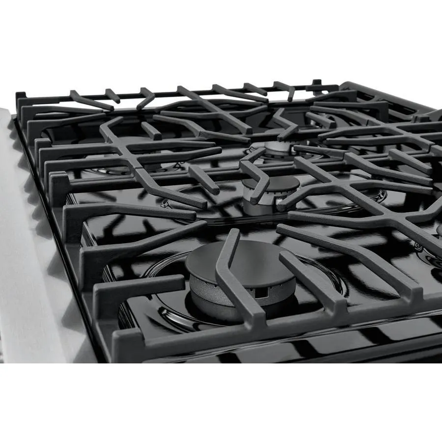 Frigidaire 30-in 5 Burners 5-cu ft Self-Cleaning Freestanding Gas Range (EasyCare Stainless Steel), photo 7 of 19