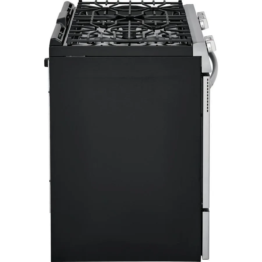 Frigidaire 30-in 5 Burners 5-cu ft Self-Cleaning Freestanding Gas Range (EasyCare Stainless Steel), photo 10 of 19