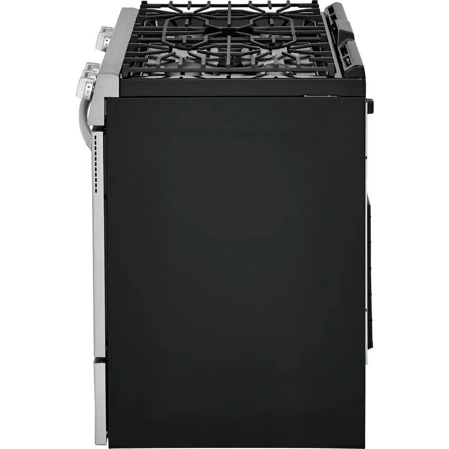 Frigidaire 30-in 5 Burners 5-cu ft Self-Cleaning Freestanding Gas Range (EasyCare Stainless Steel), photo 11 of 19