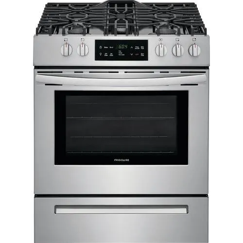 Frigidaire 30-in 5 Burners 5-cu ft Self-Cleaning Freestanding Gas Range (EasyCare Stainless Steel), photo 16 of 19