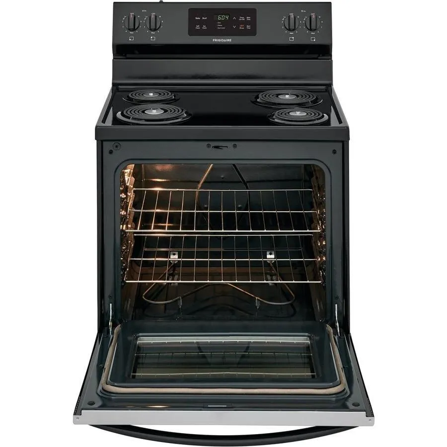 Frigidaire 30-in 4 Elements 5.3-cu ft Self-Cleaning Freestanding Electric Range (Stainless Steel), photo 5 of 15