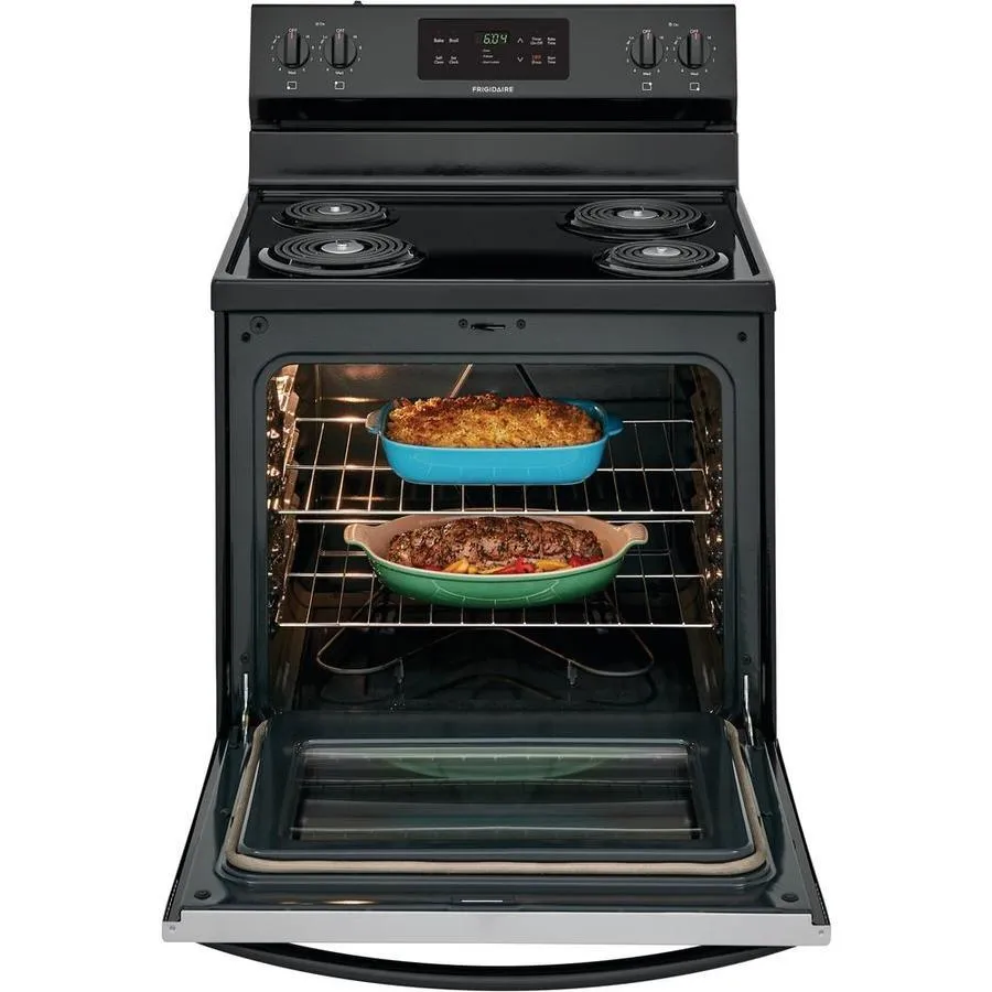 Frigidaire 30-in 4 Elements 5.3-cu ft Self-Cleaning Freestanding Electric Range (Stainless Steel), photo 6 of 15