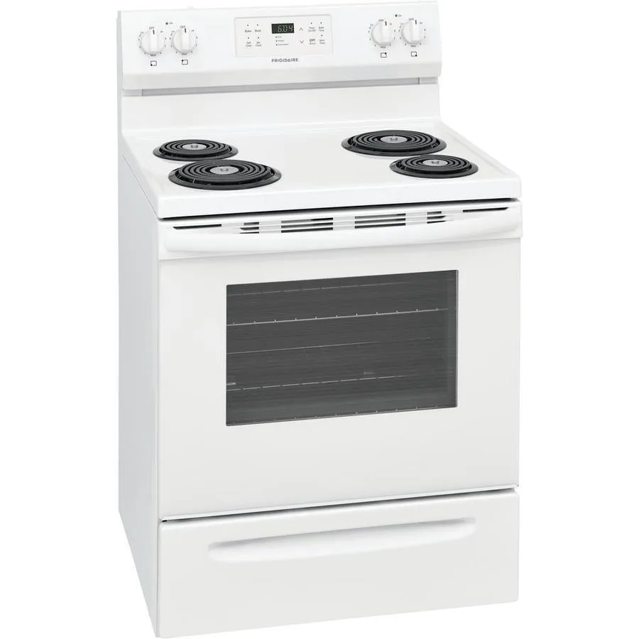 Frigidaire 30-in 4 Elements 5.3-cu ft Self-Cleaning Freestanding Electric Range (Stainless Steel), photo 14 of 15