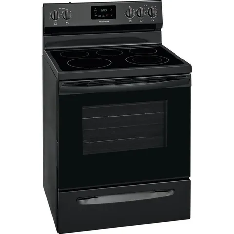 30-in Smooth Surface 5 Elements 5.3-cu ft Freestanding Electric Range