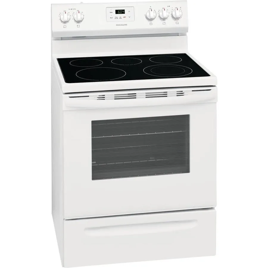Frigidaire 30-in Smooth Surface 5 Elements 5.3-cu ft Freestanding Electric Range (Black), photo 11 of 11