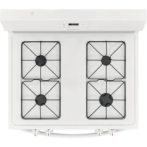 30-in 4 Burners 5-cu ft Freestanding Gas Range (White)