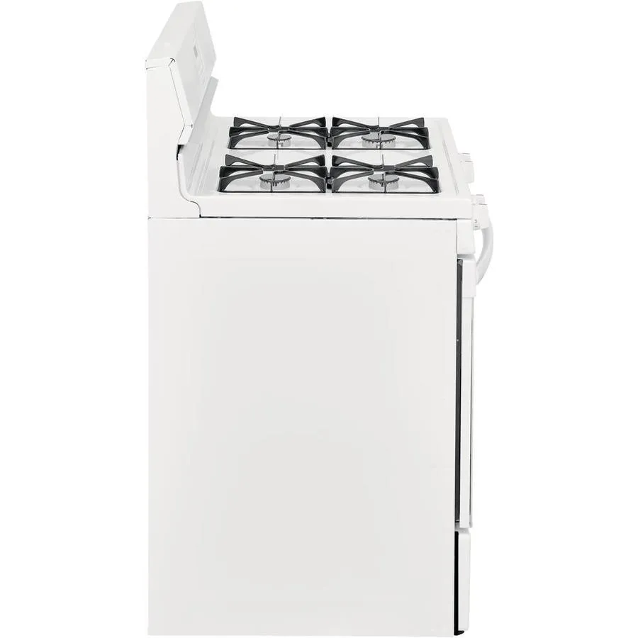 Frigidaire 30-in 4 Burners 5-cu ft Freestanding Gas Range (White), photo 8 of 12