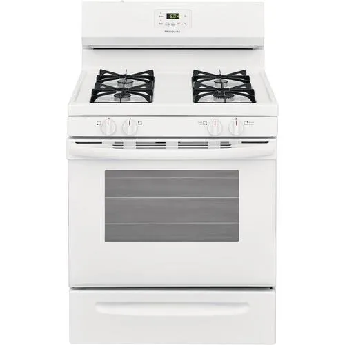 Frigidaire 30-in 4 Burners 5-cu ft Freestanding Gas Range (White), photo 11 of 12