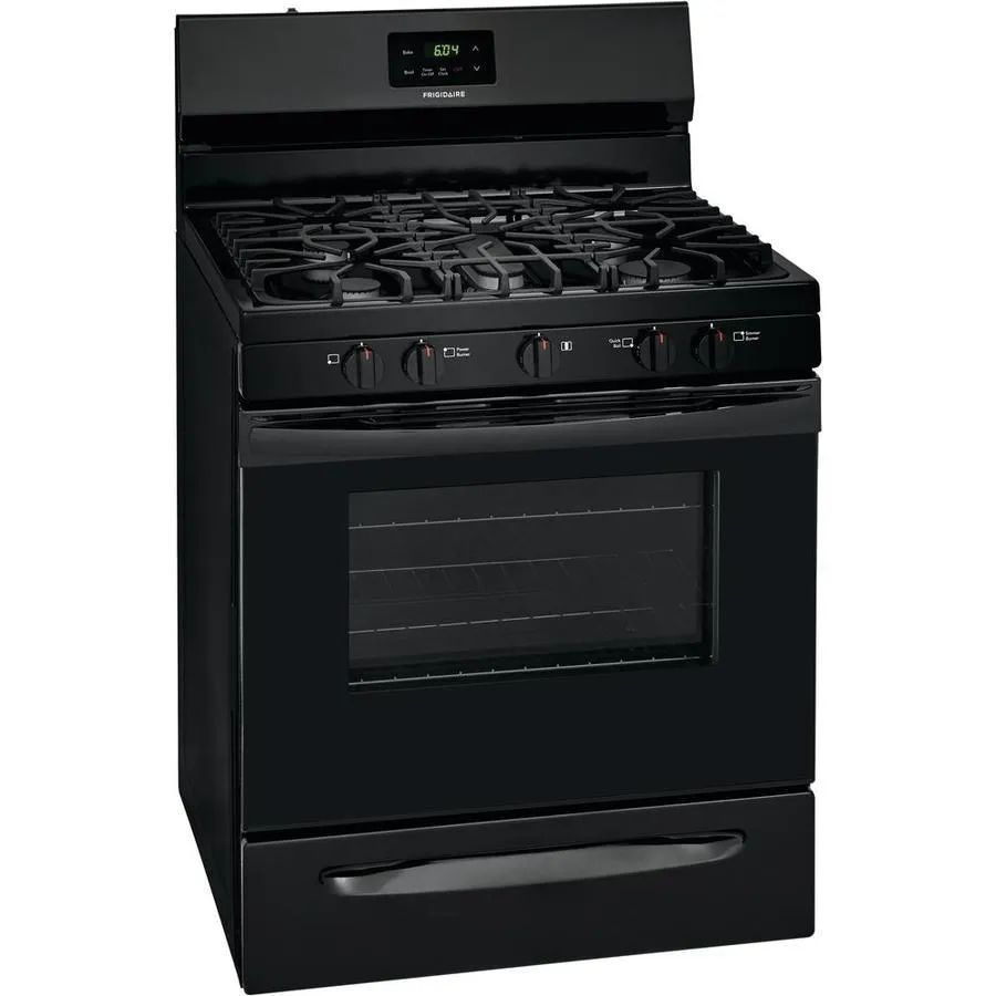 Frigidaire 30-in 5 Burners 5-cu ft Freestanding Gas Range (EasyCare Stainless Steel), photo 15 of 15