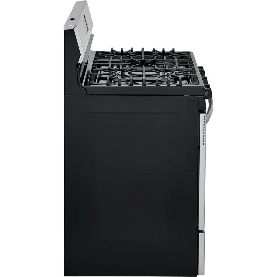 Frigidaire 30-in 5 Burners 5-cu ft Freestanding Gas Range (EasyCare Stainless Steel), photo 9 of 15
