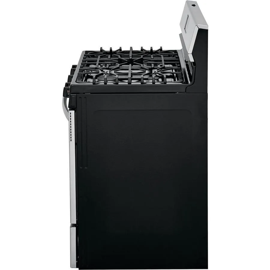 Frigidaire 30-in 5 Burners 5-cu ft Freestanding Gas Range (EasyCare Stainless Steel), photo 10 of 15
