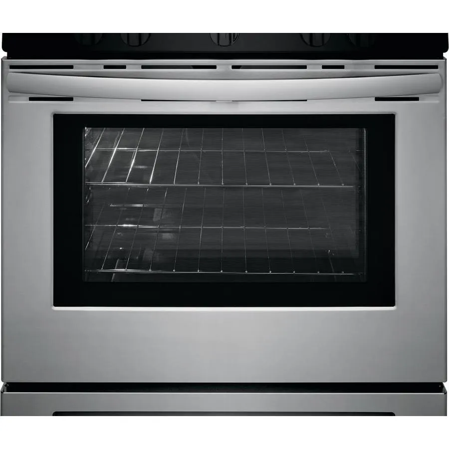 Frigidaire 30-in 5 Burners 5-cu ft Freestanding Gas Range (EasyCare Stainless Steel), photo 4 of 15